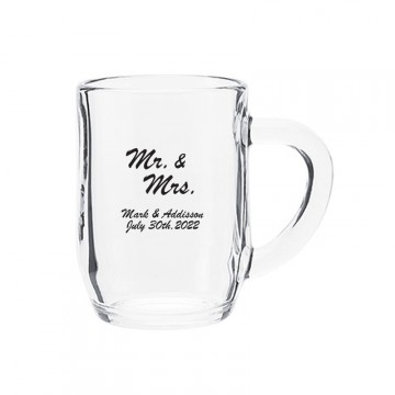 10 oz. Haworth Glass Mug